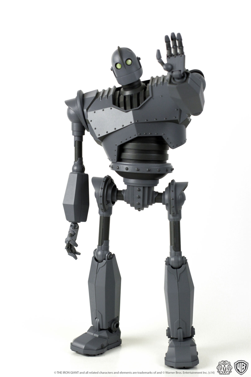 Illustration for article titled Watch Brad Bird Play With Mondo's Iron Giant Figure And Try Not To Cry